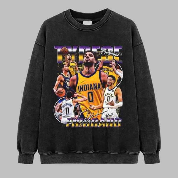 VINTAGE LONG SLEEVE TEE | TYRESE HALIBURTON 6.4